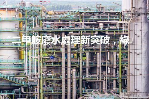 “二甲胺廢水處理新突破，綠色環(huán)保技術(shù)引領(lǐng)以后”