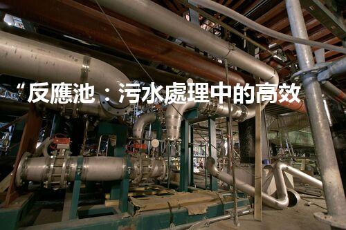 “反應池：污水處理中的高效凈化核心”