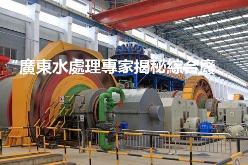 “廣東水處理專家揭秘綜合廢水處理方案”