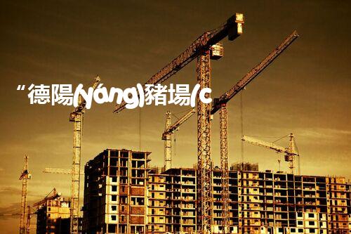 “德陽(yáng)豬場(chǎng)廢水處理設(shè)備：環(huán)?？萍冀鉀Q廢水難題”