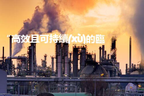 “高效且可持續(xù)的臨湘廢水治理方案”