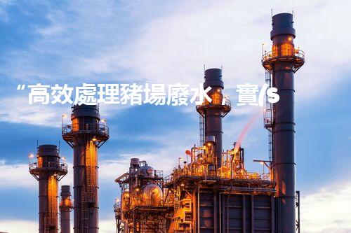 “高效處理豬場廢水，實(shí)現(xiàn)環(huán)保與資源利用”