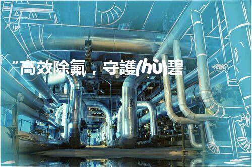 “高效除氟，守護(hù)碧水藍(lán)天——廢水中氟離子處理新篇章”