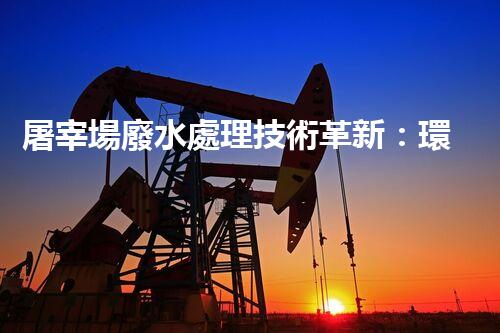 屠宰場廢水處理技術革新：環(huán)保之路有何新進展？