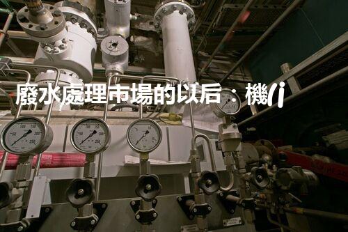 廢水處理市場的以后：機(jī)遇與挑戰(zhàn)并存？