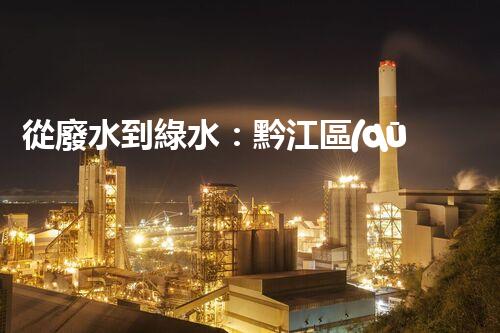 從廢水到綠水：黔江區(qū)工業(yè)一體化水環(huán)境治理