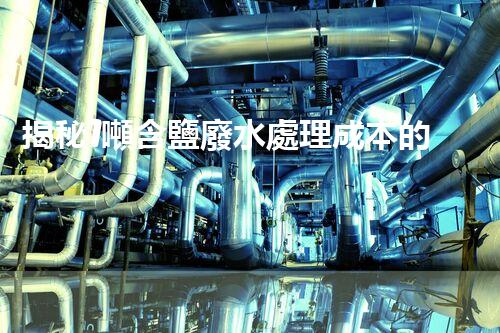 揭秘1噸含鹽廢水處理成本的驚人真相？