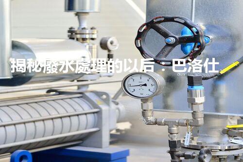 揭秘廢水處理的以后：巴洛仕的技術革命！
