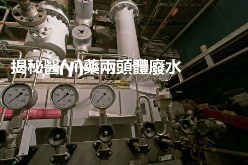揭秘醫(yī)藥兩頭體廢水處理的黑科技！