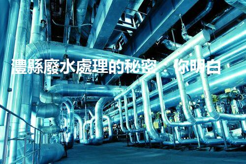 澧縣廢水處理的秘密：你明白嗎？